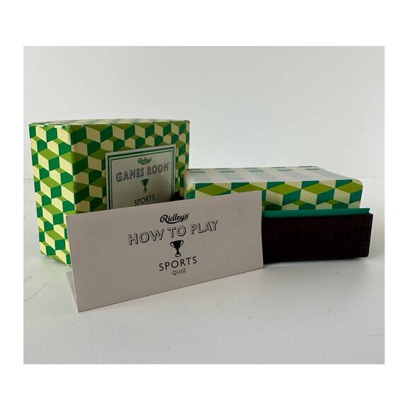 Game Room Sports Quiz Trivia Card Set, 2017, Ridley's - Picture 3 of 6